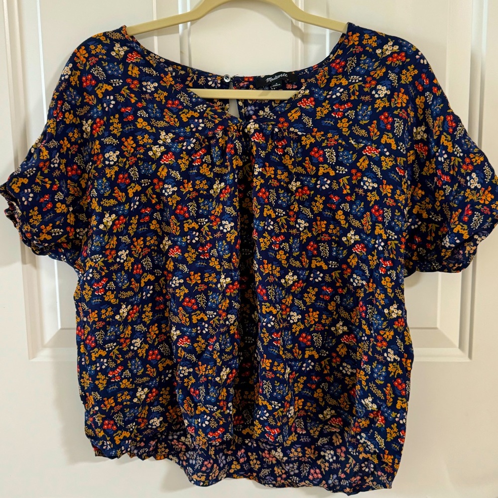 Madewell floral top